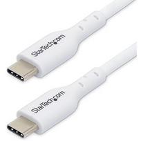Startech 2M WHITE USB-C CHARGING CABLE 60W POWER DELIVERY M/M TYPE-C USB2CC2MNCWHE