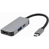 Gembird Multi Port Adapter USB Type C A-CM-COMBO3-02