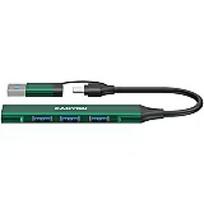 Canyon hub DS-02 4in1 USB-A/C Green CNS-TDS02GR