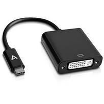 V7 USB-C TO DVI-D ADAPTER BLACK . . V7UCDVI-BLK-1E