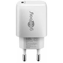 Goobay USB-C PD GaN fast charger 25 watts (white, Power Delivery 3.0) 65368