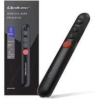 Qoltec Laser pointner presenter 4in1 USB 3.0 2.4GHz 30m 50631