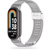 Tech-Protect watch strap MilaneseBand Xiaomi Smart Band 8, silver 9490713935170