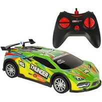 RoGer Toy Sport Car RC with Light effect 1:18 RO-3373-GN