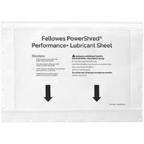Fellowes PowerShred Performance Lubricant Sheet, 10pcs 4025601