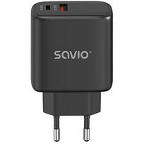 Savio Wall charger 30W Quick Charge, Power Delivery 3.0, LA-06/B SAVLA-06/B