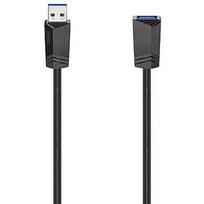 Hama Hama Extension Cable, USB-A 3.0 extension, 1,5 m, black - Cable 00200628