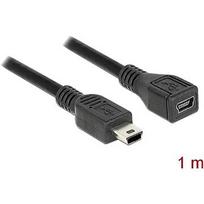 Delock Mini-B Extension Cable, 1m 82667
