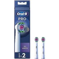 Braun Braun Oral-B Pro 3D White, 2 pcs, white - Spare brushes EB18-2/WHITE