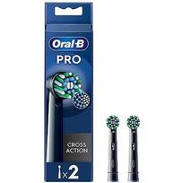 Braun Braun Oral-B Cross Action Pro, 2 pcs, black - Spare brushes EB50-2/NEW