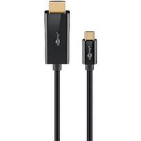 Goobay USB-C to HDMI Cable 4K at 60 Hz, 1 m | 75696