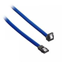 CableMod ModMesh Right Angle SATA 3 Cable, 60cm, Blue CM-CAB-RSAT-N60KB-R