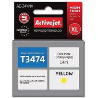 ActiveJet AE-34YNX Ink Cartridge (replacement for Epson 34XL T3474; Supreme; 14 ml; yellow) AE-34YNX