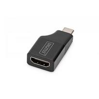 Digitus USB-C AUF HDMI TYP-A ADAPTER 4K 4K 30HZ ALUGEHUSE BLACK AK-300450-000-S