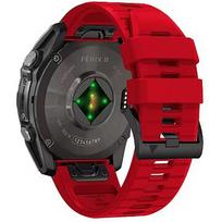 Tech-Protect watch strap Silicone Garmin fenix 5X/5X Plus/6X/6X Pro/7X/8 51mm, red 5906302376780