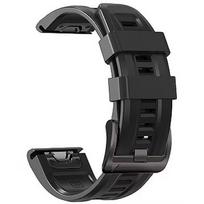 Tech-Protect watch strap IconBand Garmin fenix 3/5X/3HR/5X Plus/6X/6X Pro/7X, black 9589046921568