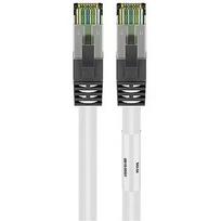 Goobay patch cable CAT8.1 S/FTP (PiMF) (white, 3 meters) 55126