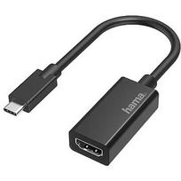 Hama Hama Video Adapter, USB-C, HDMI, 4K, black  - Adapter 00205160