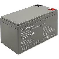 Qoltec AGM battery 12V 7Ah, max. 105A, Securit 53076