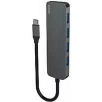 Savio USB Centrmezgls Savio AK-53 4-Port USB-C 3.1 Gen 1 AK-54