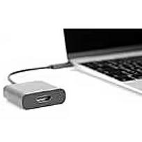 Digitus Graphic Adapter HDMI 4K 30Hz UHD to USB 3.1 Type C, with audio, black, 15cm DA-70852