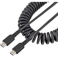 Startech USB-C Cable, Coiled, 0.5m R2CCC-50C-USB-CABLE