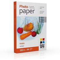 ColorWay Photo Paper PM220100A4  Matte, White, A4, 220 g/m² PM220100A4