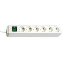 Brennenstuhl Eco-Line Power Strip 6-way, 3m, White 1159520400