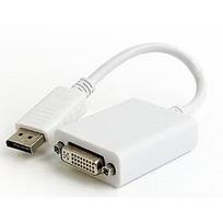 Gembird DisplayPort Male - DVI Female White 4K A-DPM-DVIF-03-W