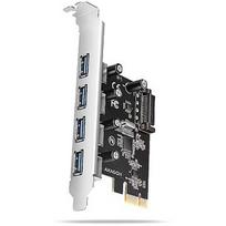 Axagon PCEU-430RS kontroler PCIe, 4x port USB UASP PCEU-430RS