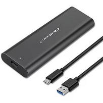 Qoltec Enclosure for M2 SATA SSD, NVME, USB type C 50312