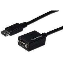 Digitus DISPLAYPORT ADAPTER CABLE DP/M-HD15/F 0.15M AK-340403-001-S