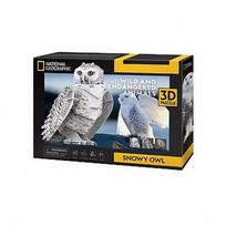 Cubicfun Puzzles 3D Snowy Owl 306-DS1079H