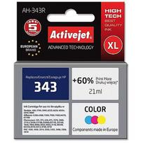 ActiveJet AH-343R Ink cartridge (replacement for HP 343 C8766EE; Premium; 21 ml; color) AH-343R