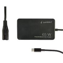 Gembird Zasilacz 65W | Power Delivery | GaN | USB-C NPA-AC-PDQC65-01