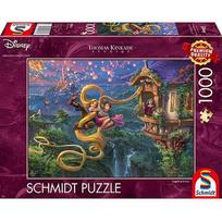 Schmidt Spiele Thomas Kinkade Studios: Disney Dreams Collection - Rapunzel Tangled up in Love, Puzzle 1000 pieces 58034