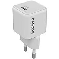 Canyon charger CU20C GaN 20W 1xPD EU White CNS-CUW20C