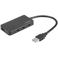 Natec Hub USB 3.0 Moth 4-ports, Black NHU-1342
