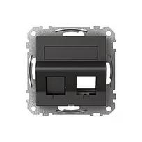 Schneider Electric SCHNEIDER ELECTRIC EXXACT DATACASE ACTASSI/KEYSTONE OBLIQUE ANTRACITE WDE003420