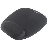 Kensington Foam Mousepad with Integral Wrist Rest, Black 62384