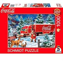 Schmidt Spiele Coca Cola: Christmas Truck, Puzzle (1000 pieces) 57598