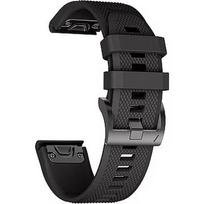 Tech-Protect watch strap Smooth Garmin Fenix 3/5X/3HR/5X Plus/6X/6X Pro, black 5906735412598
