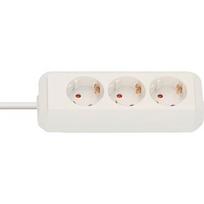 Brennenstuhl Eco-Line Power Strip 3-fold, 3m, White 1158610030
