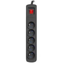 Natec Surge protector Bercy 400 3m 5 sockets black NSP-1714