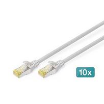 Digitus CAT.6a S/FTP Patch Cable, 0.25m (10pcs) DK-1644-A-0025-10