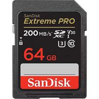 SanDisk Extreme Pro, SDXC, 64GB, UHS-1, U3, V30 SDSDXXU-064G-GN4IN