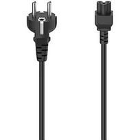 Hama Hama Power Cord, 3-pin cloverleaf, black - Power cable 00200736