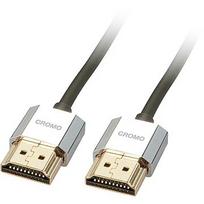 Lindy Cromo Slim, HDMI 2.0 Cable, 0.5m 41670