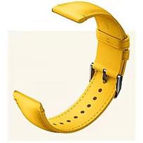 Xiaomi | Watch Strap | Chrome Yellow | Leather | Adjustable to fit wrist sizes ranging from 135-205mm BHR7881GL