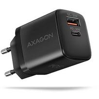 Axagon ACU-PQ30 Ladegerät QC3.0, 4.0/AFC/FCP/PPS/Apple + PD USB-C, 30W - schwarz ACU-PQ30